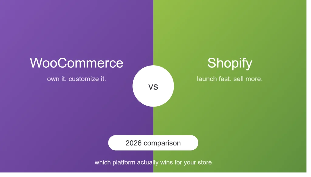 WooCommerce vs Shopify 2026